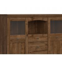 Vitrina PATRAS KOM2W4S-DARL